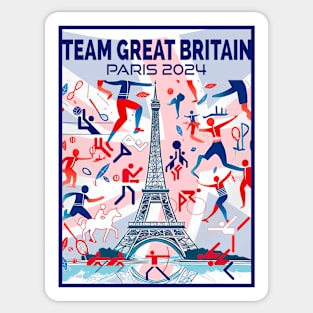 Team Great Britain - Paris 2024 Sticker